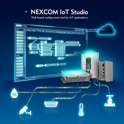 新漢免費開放NEXCOM IoT Studio聯網軟件工具下載，簡化編程開發、加速物聯網創新